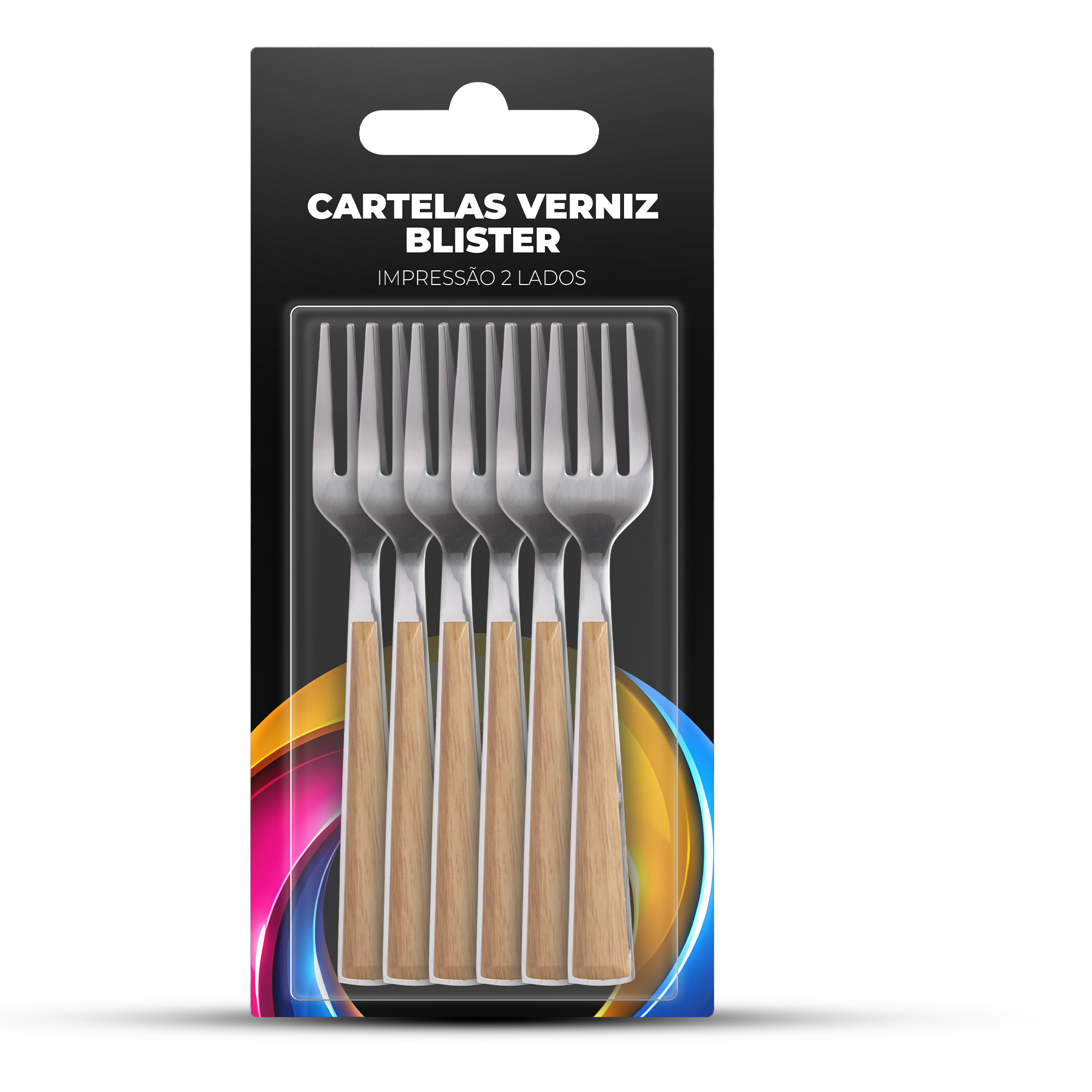 Cartela Verniz Blister