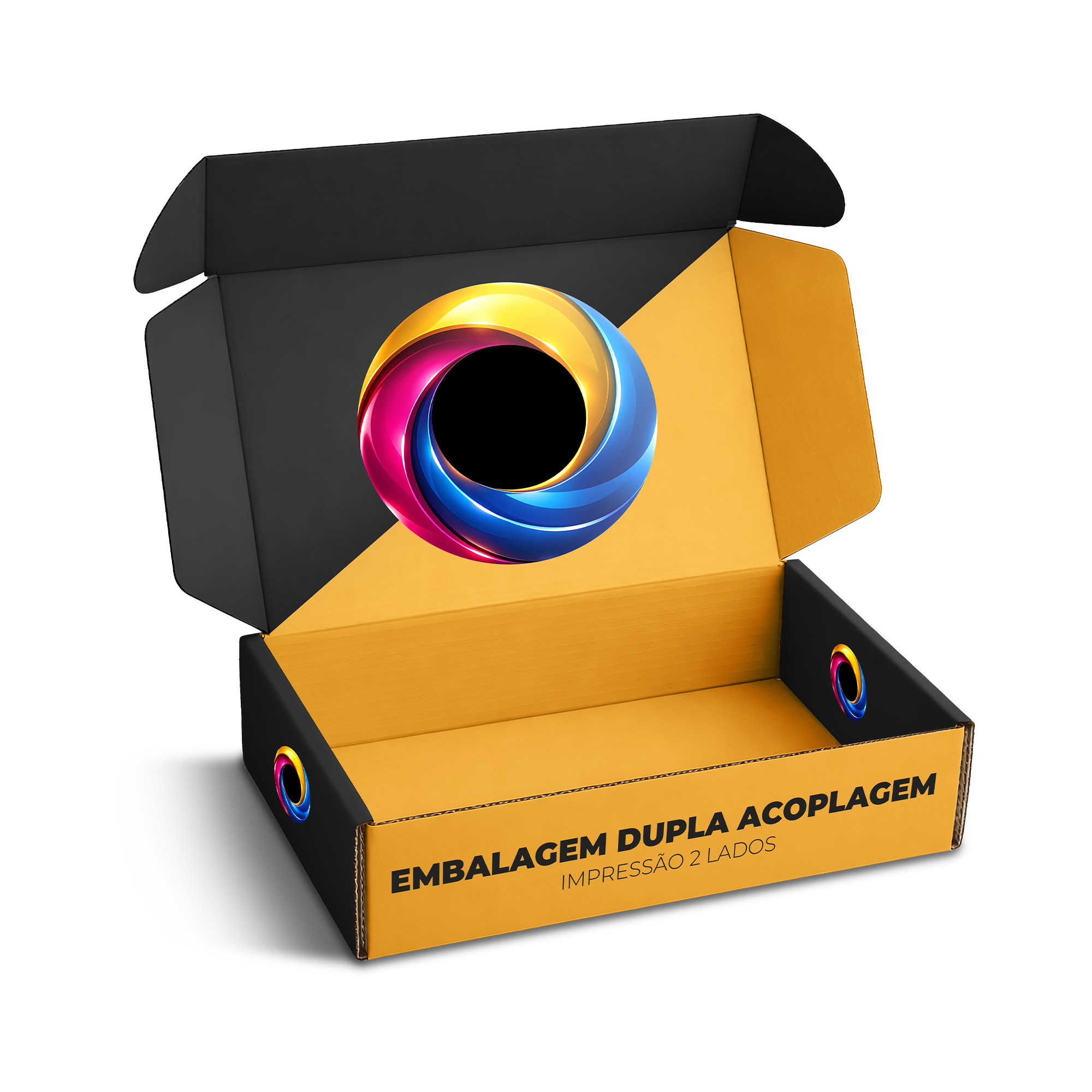 Embalagem Dupla Acoplagem